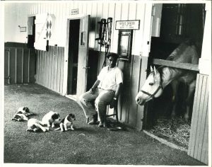 native dancer man and pups